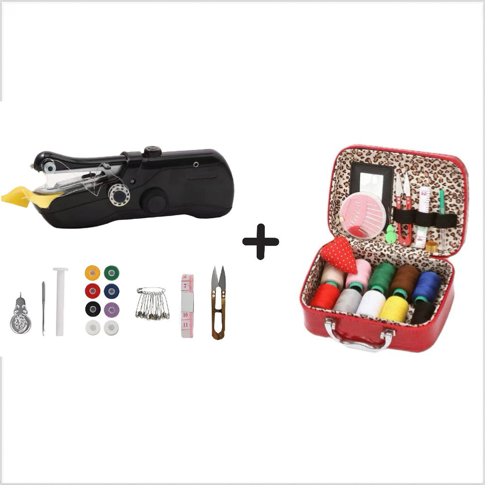 Portable Handheld Sewing Machine – Electric, 3 Speeds & Cordless Design