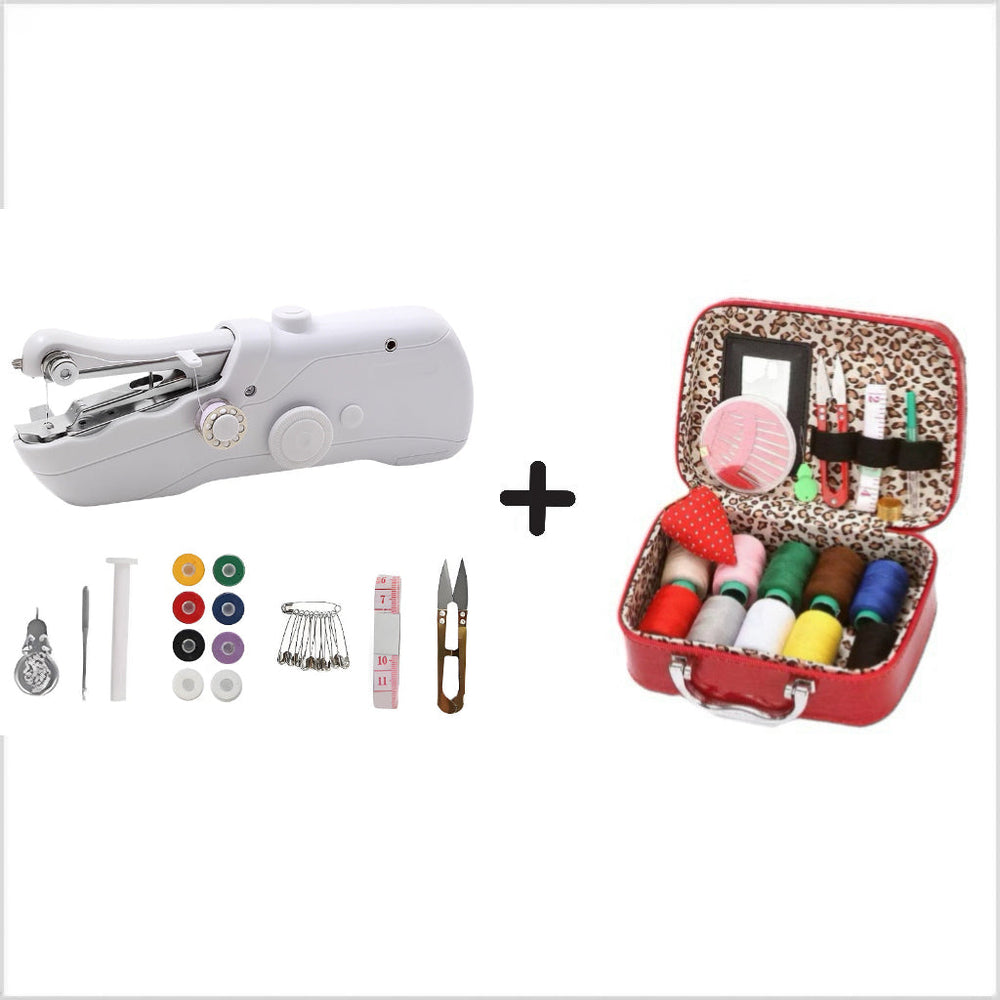 Portable Handheld Sewing Machine – Electric, 3 Speeds & Cordless Design
