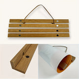 Magnetic Poster Hanger – Recycled Teak Wood, Frameless & 21–71cm Sizes