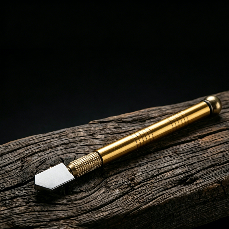 Aluminum Glass Cutter – Carbide Wheel, for Glass, Mirror & Tiles, 15.5cm