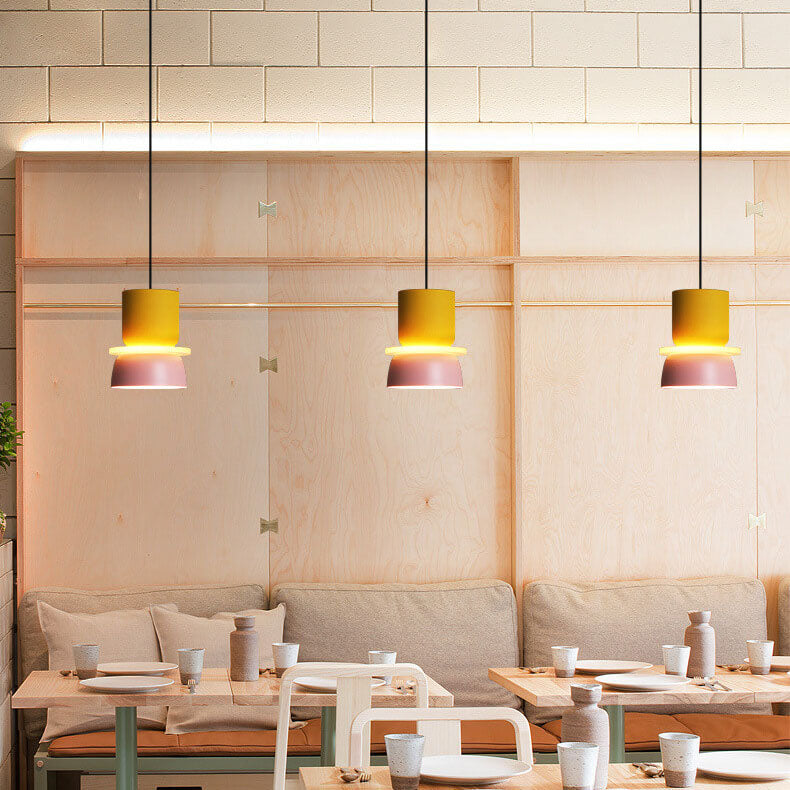 Macaron LED Pendelleuchte – Höhenverstellbare Skandinavische Designlampe für Modernes Wohnen