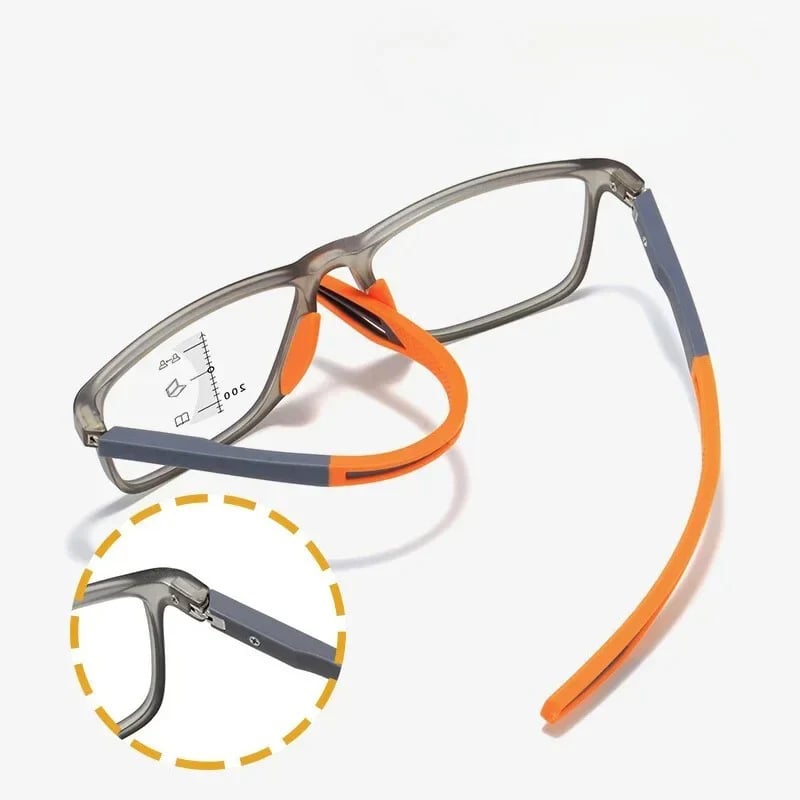 Unisex Multifocal Reading Glasses – Progressive Lenses, Lightweight Frame, 5 Colors