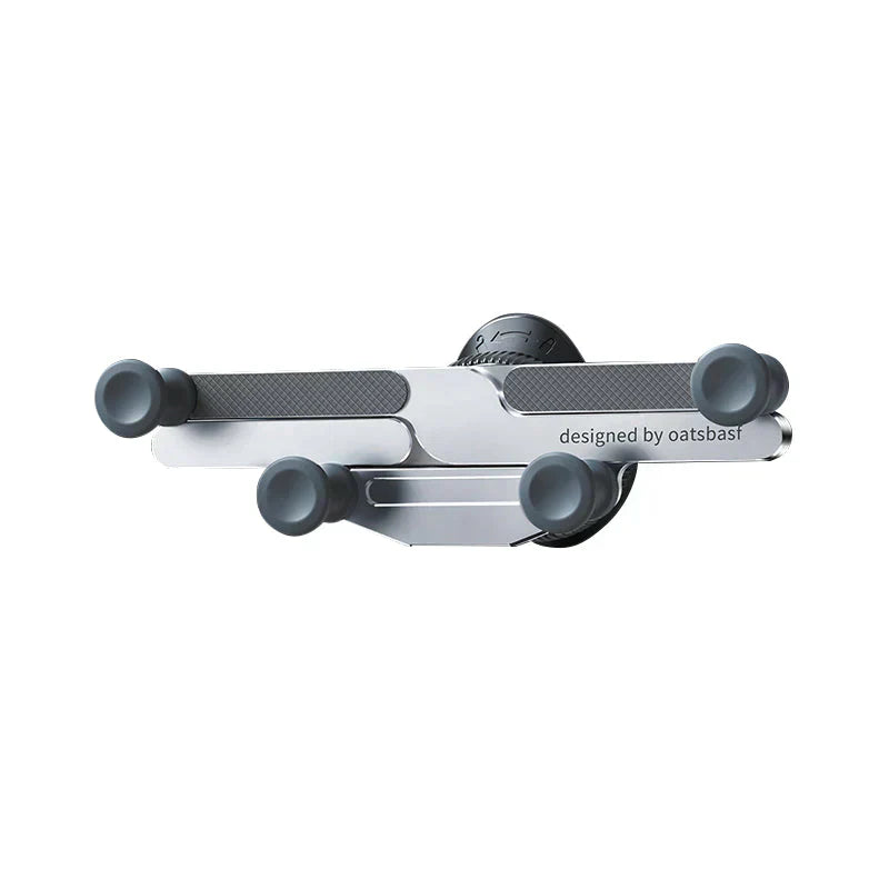 Car Phone Mount – 360° Rotation, Vent/Suction Clip & Aluminum Build