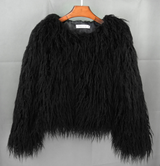 Soraya – Elegant Faux Fur Coat