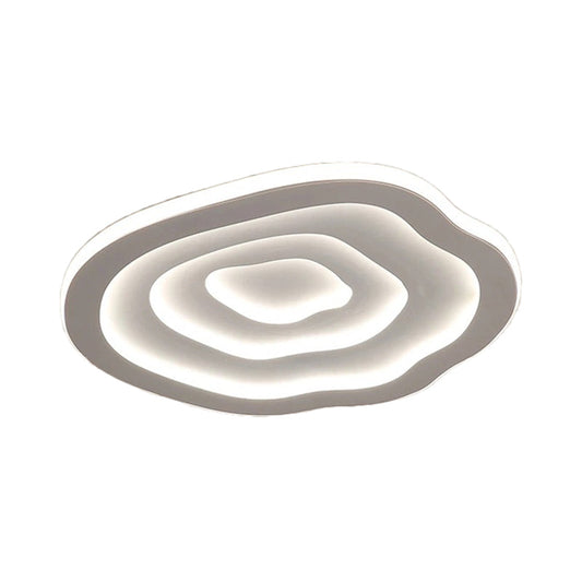 Ripple LED Ceiling Lamp – Modern Flush Mount, Acrylic & Multiple Sizes