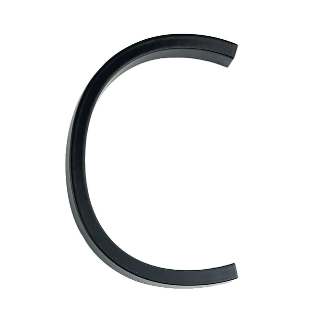 Modern House Number – Weatherproof Zinc Alloy, 12cm & Rust-Resistant