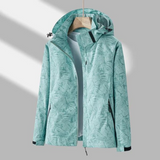 Sophie waterproof windbreaker in Blue