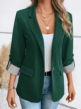 Enhanced Product Title: Jamie™ Damen Stilvoller Blazer – Eleganter Schnitt, Hochwertiges Material, Perfekt für Business und Freizeit

This optimized title includes keywords that potential customers might search for, such as "elegant," "hochwertiges Materi
