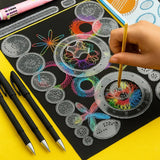 22-teiliges Spiral-Lineal-Set – Präzises Zeichnen & Kreatives Design für Künstler und Schüler