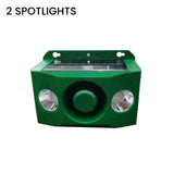 Solar Animal Repellent with Alarm – Flashing LED, Motion-Activated & Weatherproof