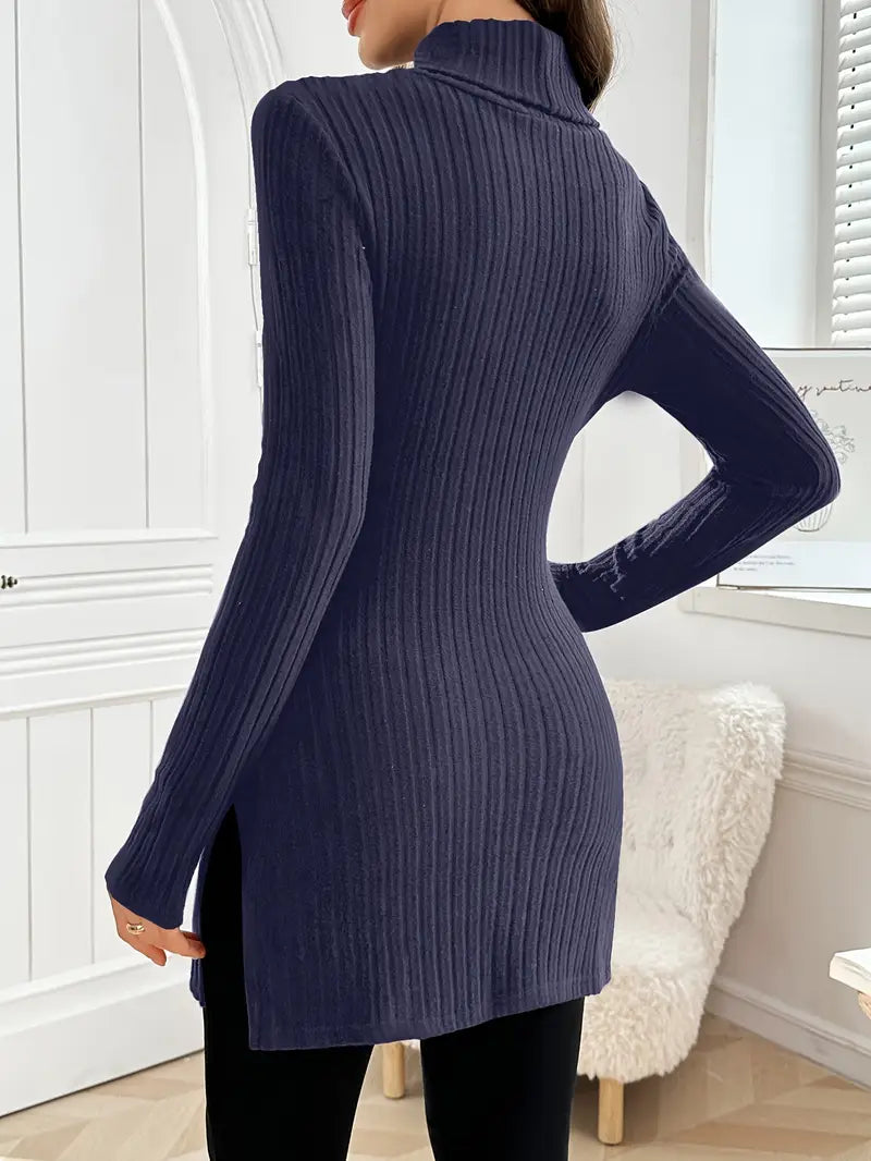 Sarah - Eleganter Langärmeliger Pullover mit Schmaler Passform für den Herbst | Stilvoller Damenpullover in Hochwertiger Qualität