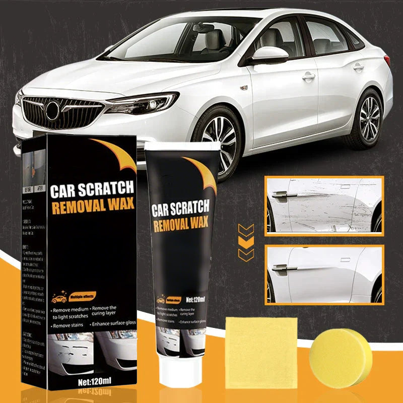 Auto-Kratzerentferner Paste – Schnelle Kratzerentfernung in Minuten, Kein Werkstattbesuch Notwendig!