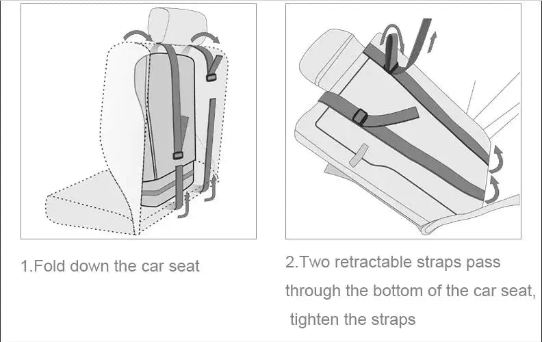 BowLift | Portable Child Travel Car Seat | Foldable Safety Booster with 5-Point Harness | Ages 0–12 Years
