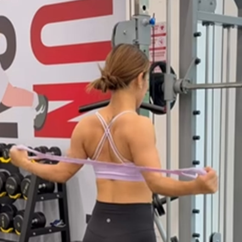 Double-Loop Resistance Band – 20lb Silicone, Non-Slip Grip & Sweat-Resistant