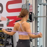 Double-Loop Resistance Band – 20lb Silicone, Non-Slip Grip & Sweat-Resistant