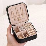 Mothers Day Jewelry Box Travel Organizer Case Zipper
