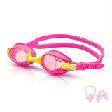 Kids Swim Goggles – Anti-Fog, Leak-Proof Silicone, Adjustable Strap, Ages 3–12