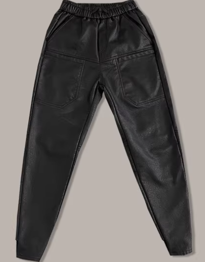 Layton – Faux Leather Pants, Stylish & Cool