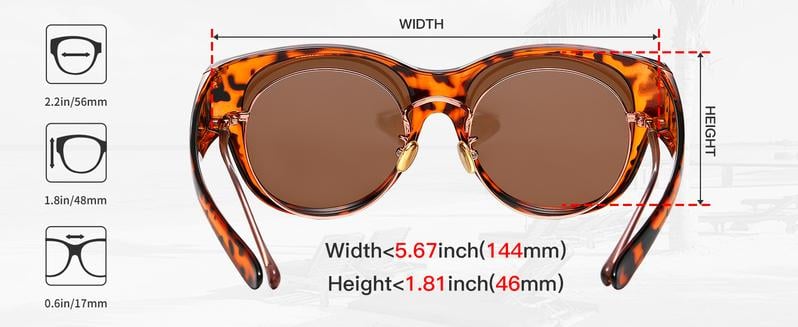Cat-Eye Sunglasses – Polarized UV400 Lenses, Lightweight Frame & 9 Colors