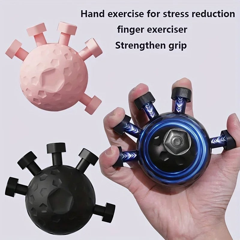 Finger Grip Ball Trainer – Adjustable Resistance, Rehab Support & Compact Design
