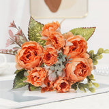 Flower Bouquet Mothers Day Gift Artificial Peony Home Decoration