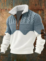 Optimized Product Title: "Herren Farbblockierter Halb-Reißverschluss Strickpullover - Modischer Pullover für Herren, Ideal für Freizeit & Alltag" 

This title includes relevant keywords while providing additional context to attract potential buyers.