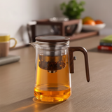 Glass Teapot Infuser Loose Leaf Tea Maker Pitcher