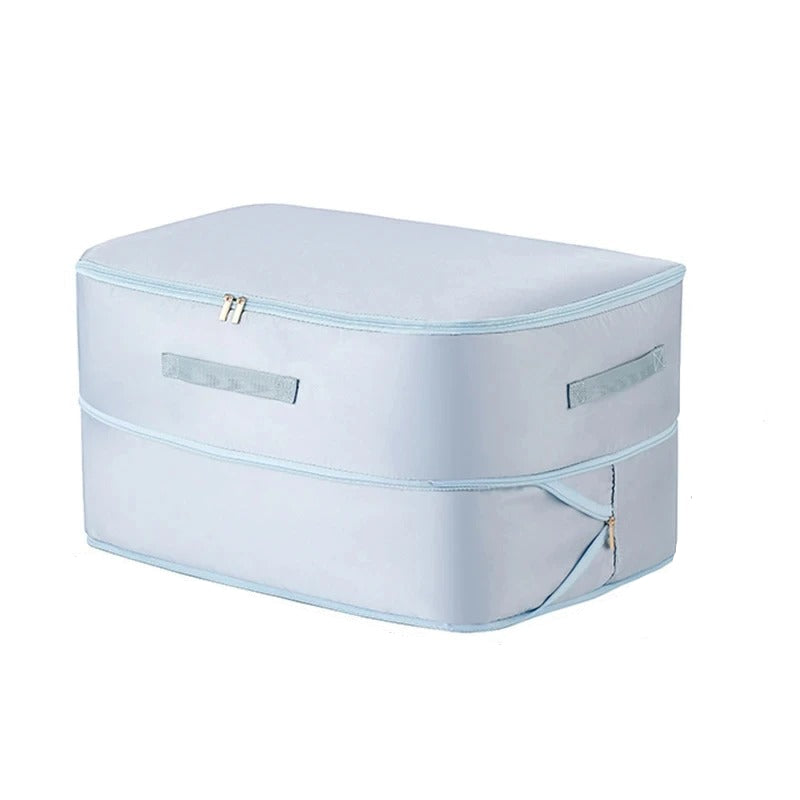 Clothing Compression Storage Bag – Double Zipper, Waterproof Nylon & Large/X-Large Sizes