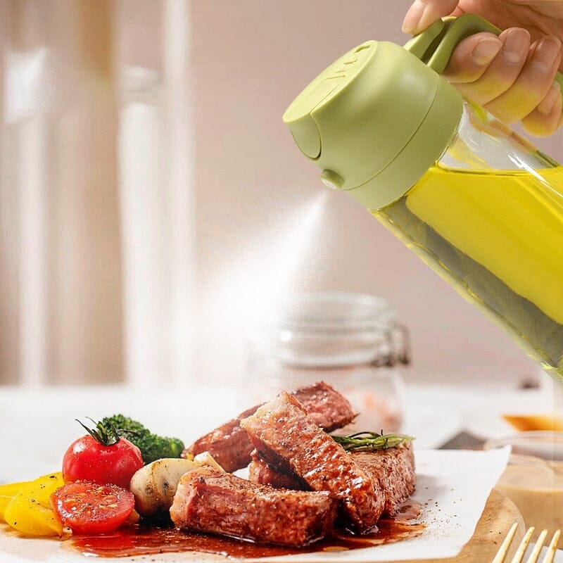 BowLift | 2-in-1 Glass Oil Sprayer and Dispenser
