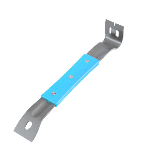 Stainless Steel Pry Bar – Nail Puller, Non-Slip Grip & 27cm Multi-Tool