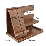 Optimized Product Title: "Holz-Schreibtischorganizer mit Handyständer – Eleganter Schreibtisch-Organizer für optimale Ordnung und Übersicht" 

This title includes relevant keywords while enhancing clarity and appeal for potential buyers.