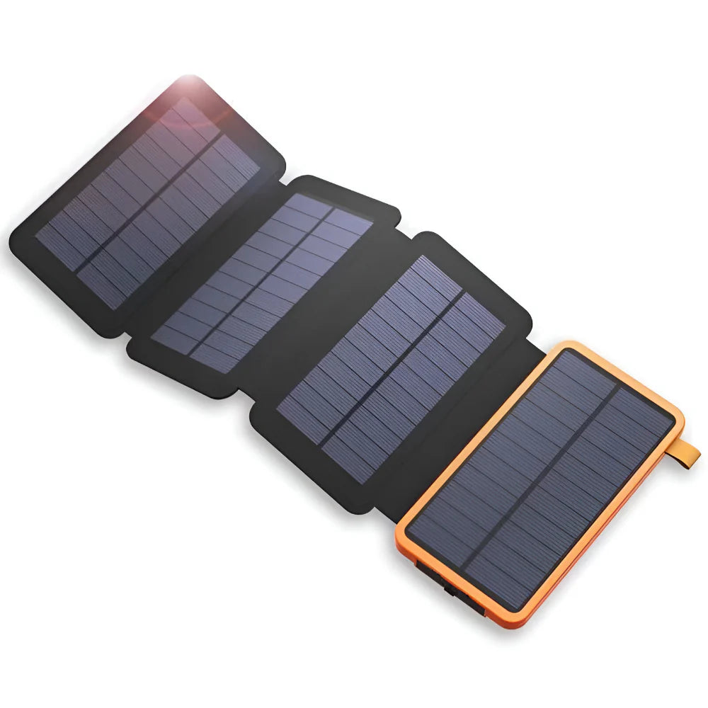 Portable Solar Charger Power Bank Foldable Panel