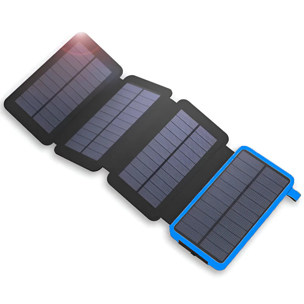 Portable Solar Charger Power Bank Foldable Panel