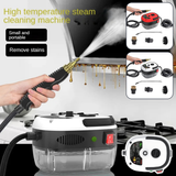 2500W High-Pressure Steam Cleaner - 6 Adjustable Settings for Home & Kitchen Deep Cleaning