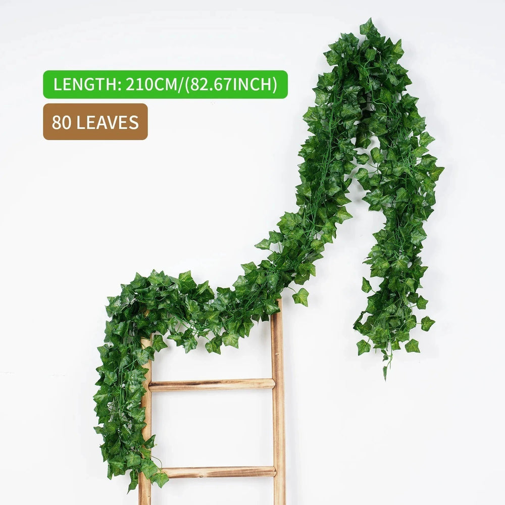 Artificial Ivy Garland 2.1m – Maintenance-Free, Wall & Wedding Decor