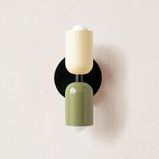 Nordic Macaron Wall Lamp – Colorful Design, Bedside Use & Soft LED Light