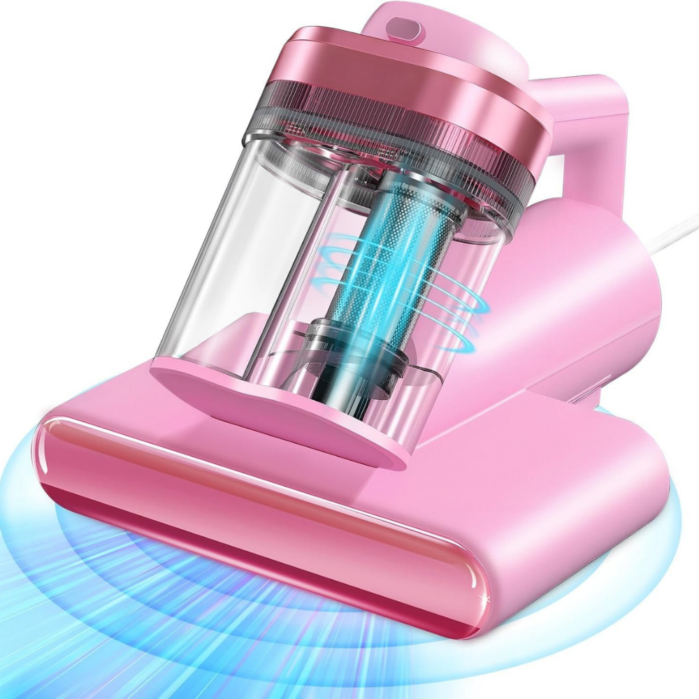 UV-C Mattress Vacuum Cleaner – Anti-Mite, HEPA Filter & Dual Dust Chamber