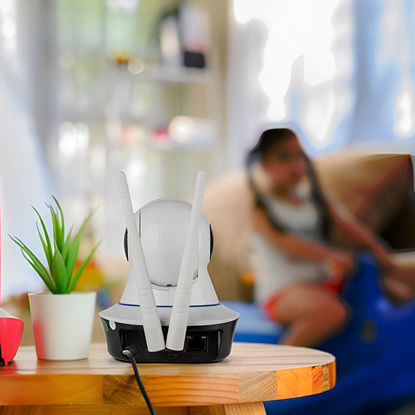 Enhanced Product Title: **WLAN-Überwachungskamera mit Nachtsicht und Bewegungsmelder – HD-Videoüberwachung für Innen und Außen** 

This title includes additional keywords that can improve search visibility and appeal to potential buyers.