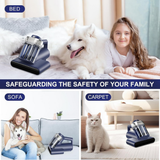 UV-C Mattress Vacuum Cleaner – Anti-Mite, HEPA Filter & Dual Dust Chamber