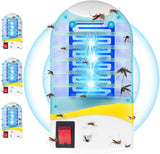 Electric UV Insect Trap – 50m² Coverage, Chemical-Free & Enclosed High-Voltage Grid