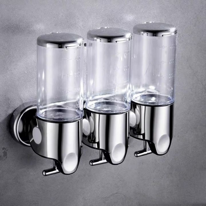 Wall-Mounted Soap Dispenser – 500ml Capacity, Pump Mechanism & Stainless Steel
