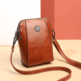 Optimized Product Title: **Kleine Lederoptik Crossbody-Tasche mit Verstellbarem Riemen & Mehreren Fächern – Stilvolle Damenhandtasche für Alltag und Freizeit**