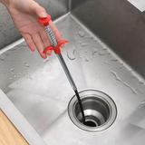 Drain Cleaner Hook Tool – Flexible Stainless Steel, 60cm Reach, Chemical-Free Hair Remover