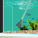 Aquarium Gravel Vacuum Siphon – Adjustable Flow Control, Fish Net & 260cm Hose