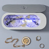 Ultrasonic Cleaner – USB Rechargeable, 3-Minute Clean for Jewelry & Glasses