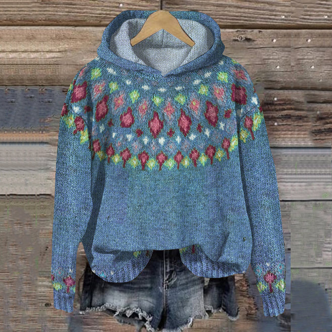 Carole Nordic Hoodie - Cozy Warmer for Ultimate Comfort & Style