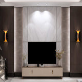 Modern Curl Wall Sconce | Black Metal Indoor Wall Light