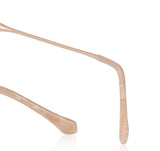Frameless Reading Glasses with Blue Light Filter and Decorative Stones