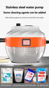 2800W High-Pressure Steam Cleaner - Powerful Home Appliance for Kitchen & Car Cleaning
