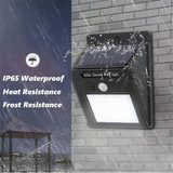 Solar LED Wandleuchte mit Bewegungsmelder – Wasserdicht